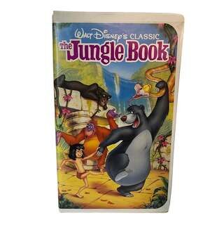 Walt Disney's The Jungle Book Black Diamond Classic VHS Tape